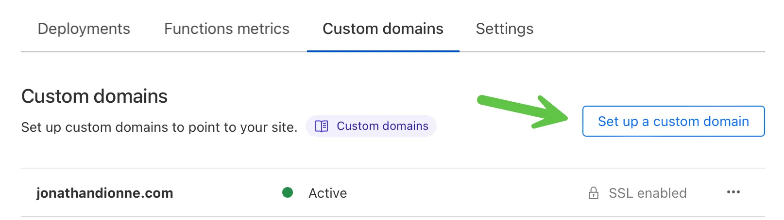 Custom domain - Cloudflare Dashboard